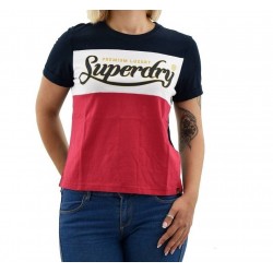 Superdry T-shirt G10133TT Μπλε