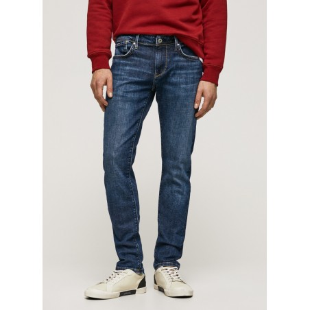 Pepe Jeans Men's Tapered Fit Jeans (PM205341F563_Blue_32) : Amazon.in:  Fashion